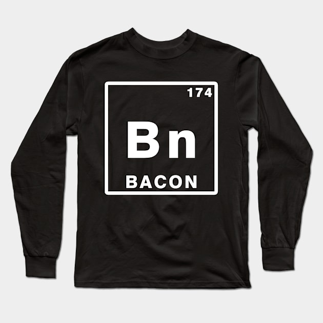 BACON ELEMENT Long Sleeve T-Shirt by hackercyberattackactivity